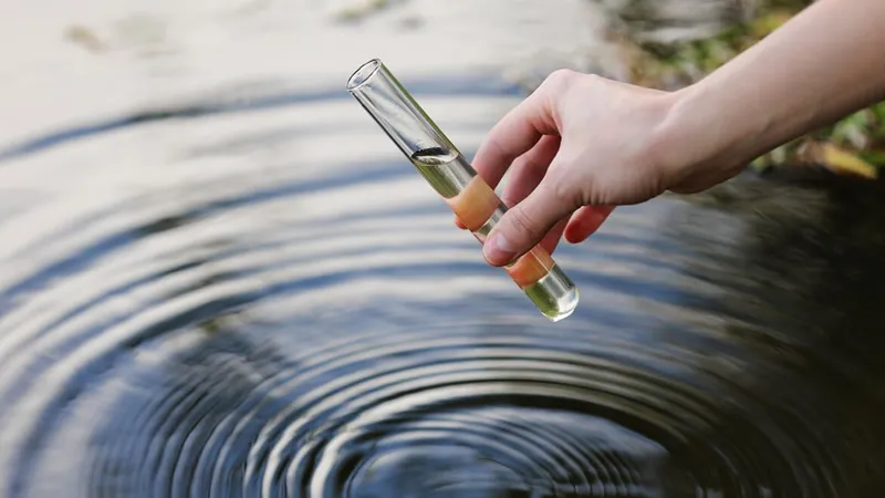 Examen de agua