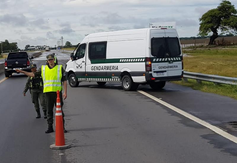 Gendarmería en rutas
