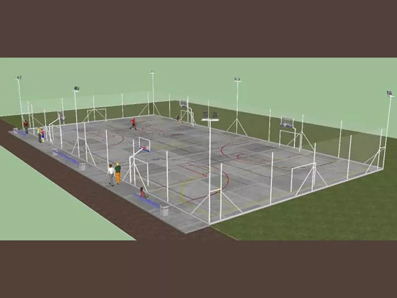 Playón polideportivo Malabrigo