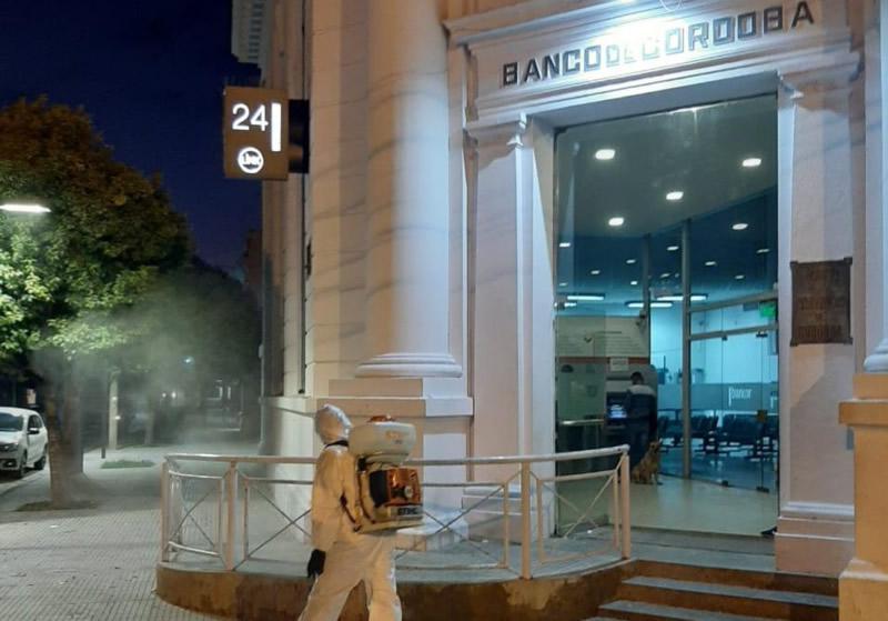 Desinfección en Bancos JM