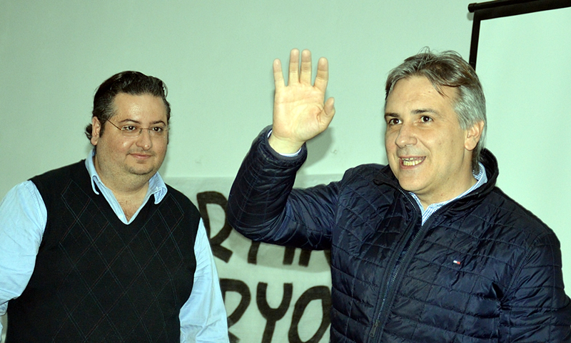 Llaryora CC con Brandán