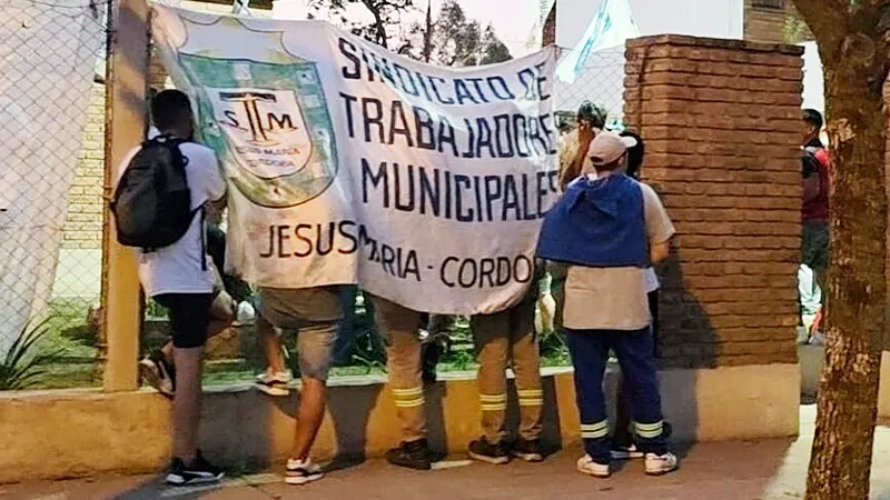 Protesta SITRAM;