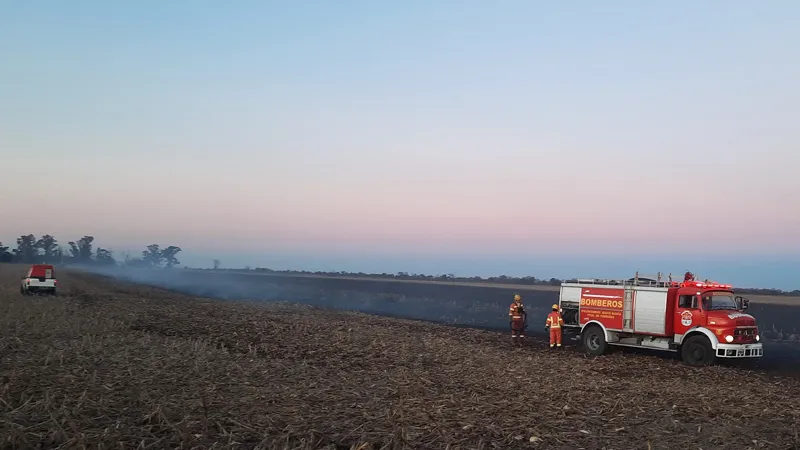 Incendio en Colonia Tirolesa