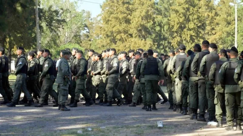 Gendarmes en Rosario
