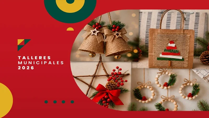 Taller navideño de reciclado