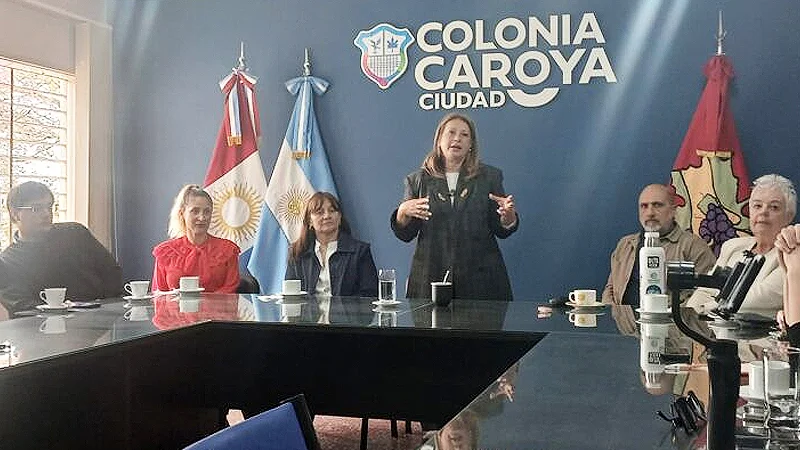 Paola Nanini y equipo