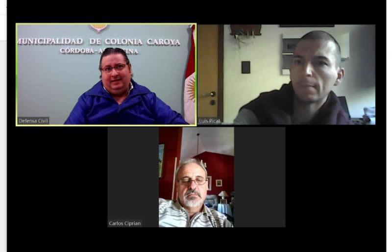 Videoconferencia de intendentes