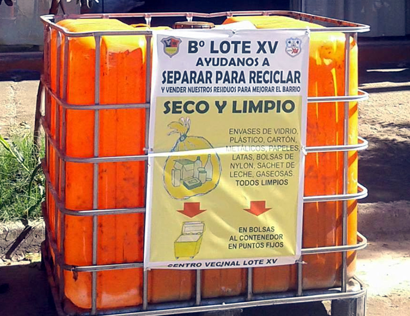 Contenedor basura CC