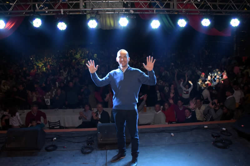 Picat en acto de lanzamiento