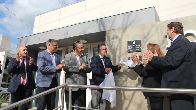 Juzgado de Paz CC inauguración