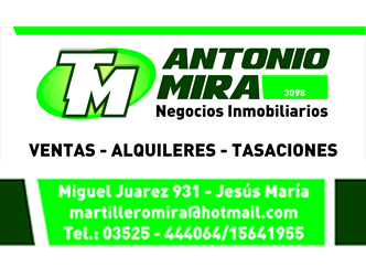 Mira Antonio Negocios Inmobiliarios