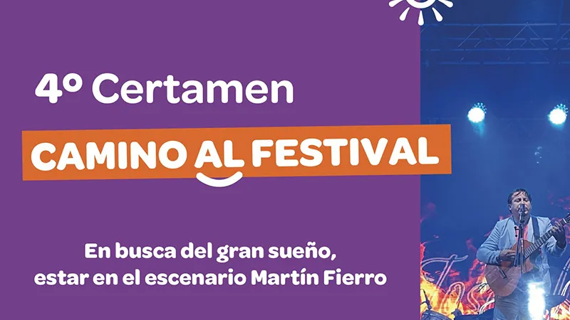 Camino al festival