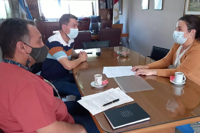 Picat, Carrillo y Dra Commiso
