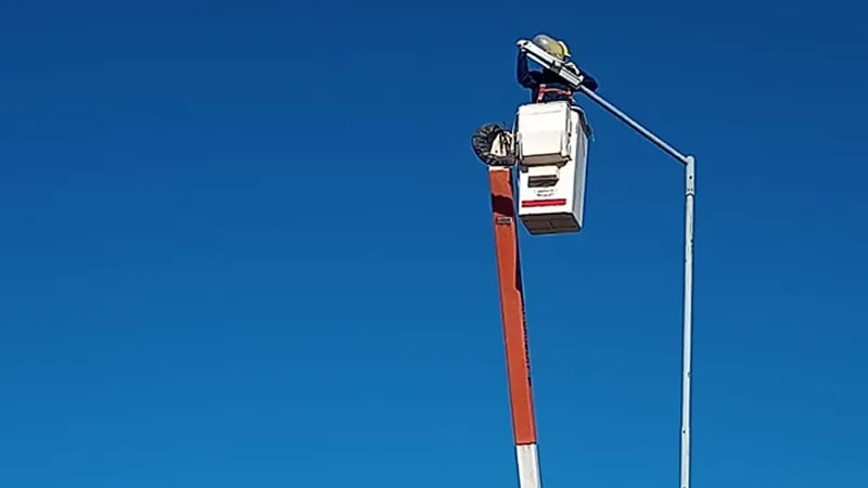 Cambio de luminarias