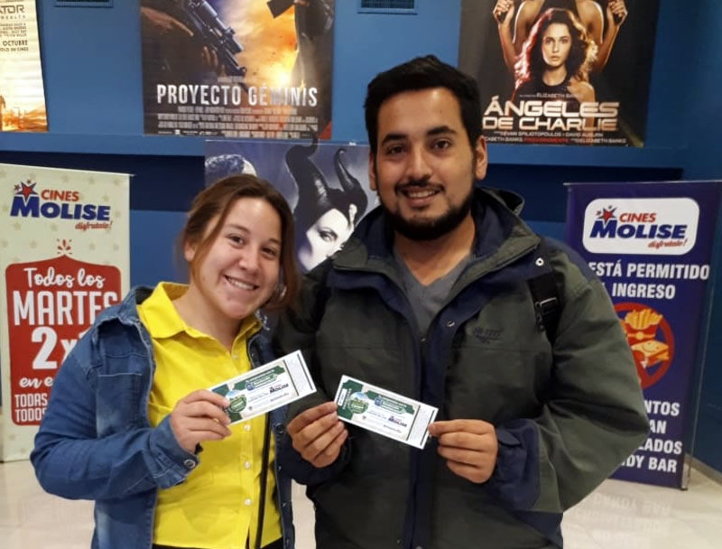 Entradas al cine por recolección diferenciada 2
