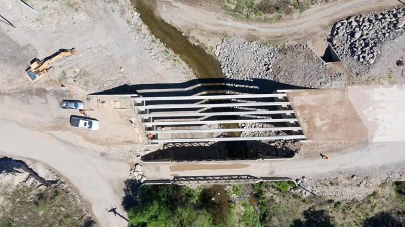 Puente sobre el río Ascochinga