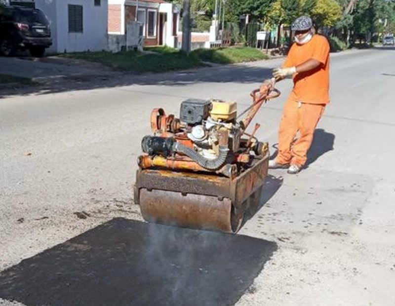 Bacheo en CC